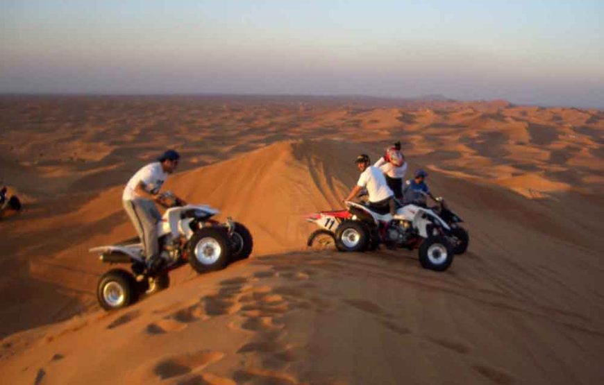 Desert Safari in Hurghada The morning Quad Bike Safari tour lasts 3 hours